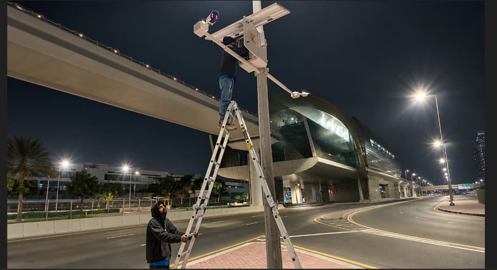 Smart City Pole Maintenance