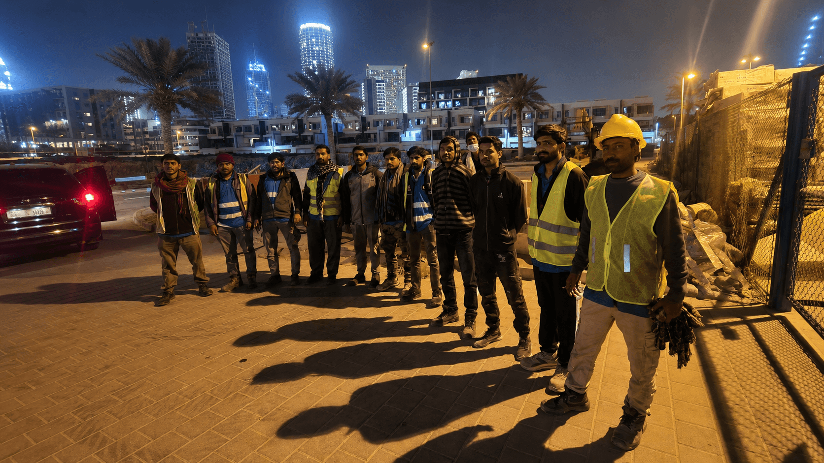 Warqa Almadina technical services team